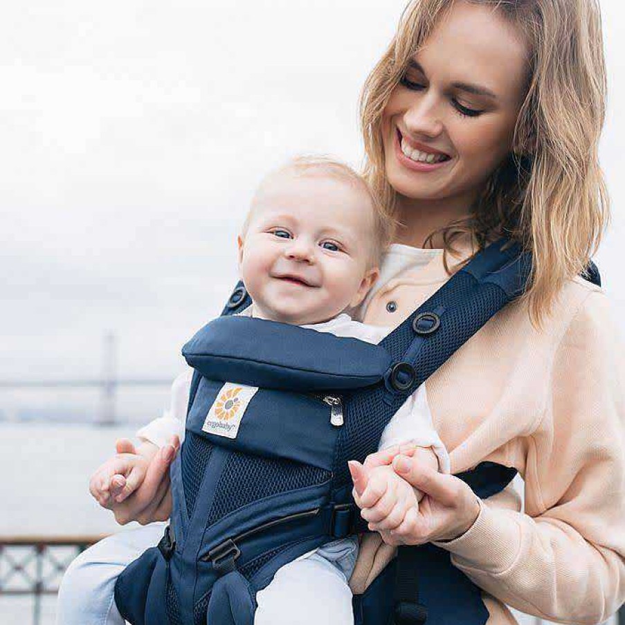 Gear obERGOBABY | Omni 360 Mesh Baby Carrier - Midnight Blue