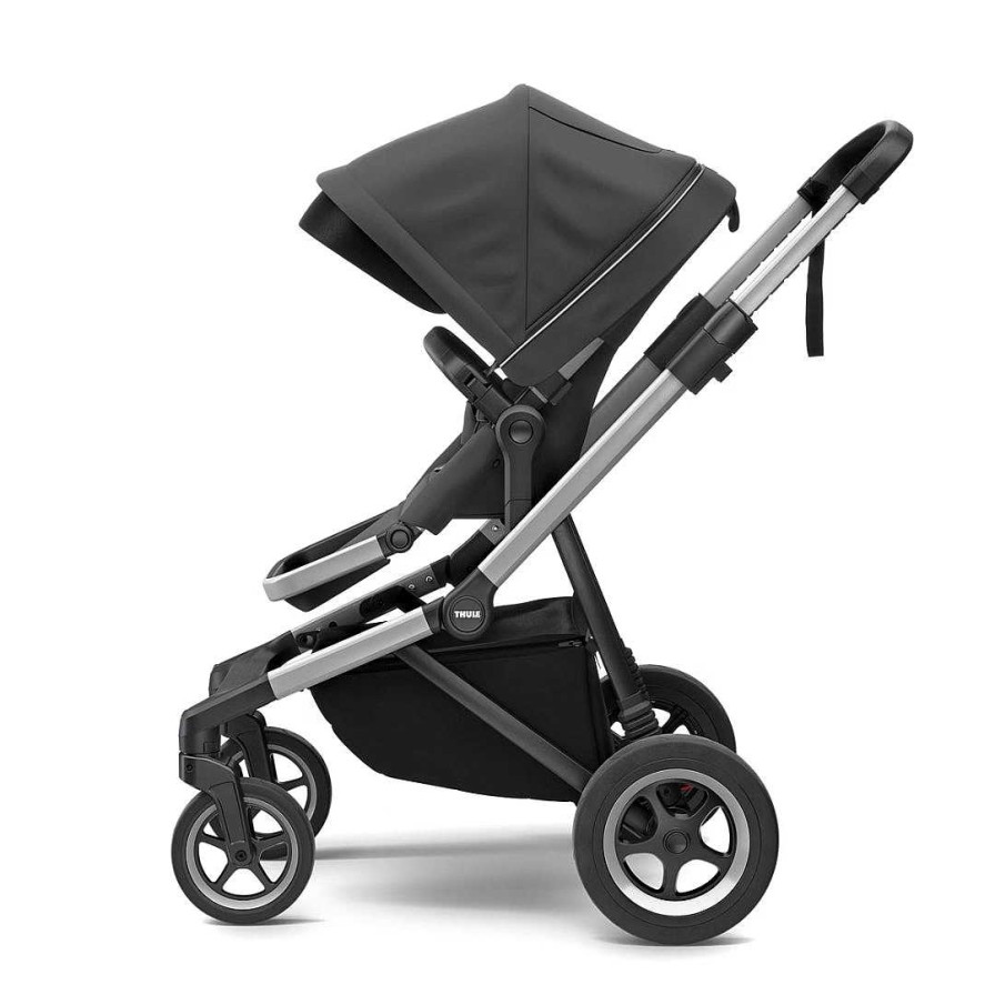 Strollers mapTHULE | Sleek City Stroller - Shadow Grey + Free Changing Bag - Shadow Grey