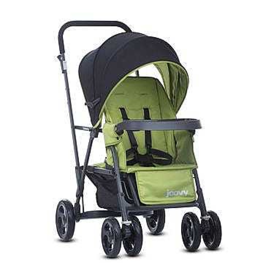 Strollers opJOOVY | Caboose Double Stroller- Appletree (See Details)