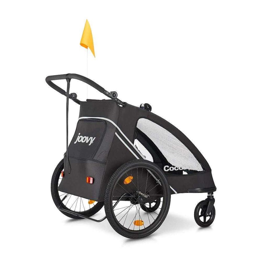 Strollers opJOOVY | Cocoon X2 Bike And Jogging Stroller - Black