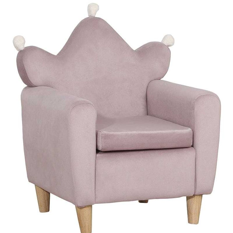 Nursery dsvAOSOM | Toddler Couch For Kids Room - Pink