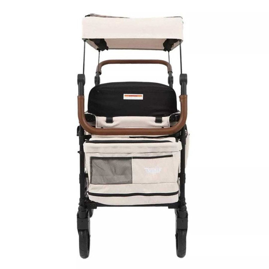 Strollers opBESTLIFEKIDS | Keenz Xc+ - Luxury Comfort Stroller Wagon 4 Passenger Cream