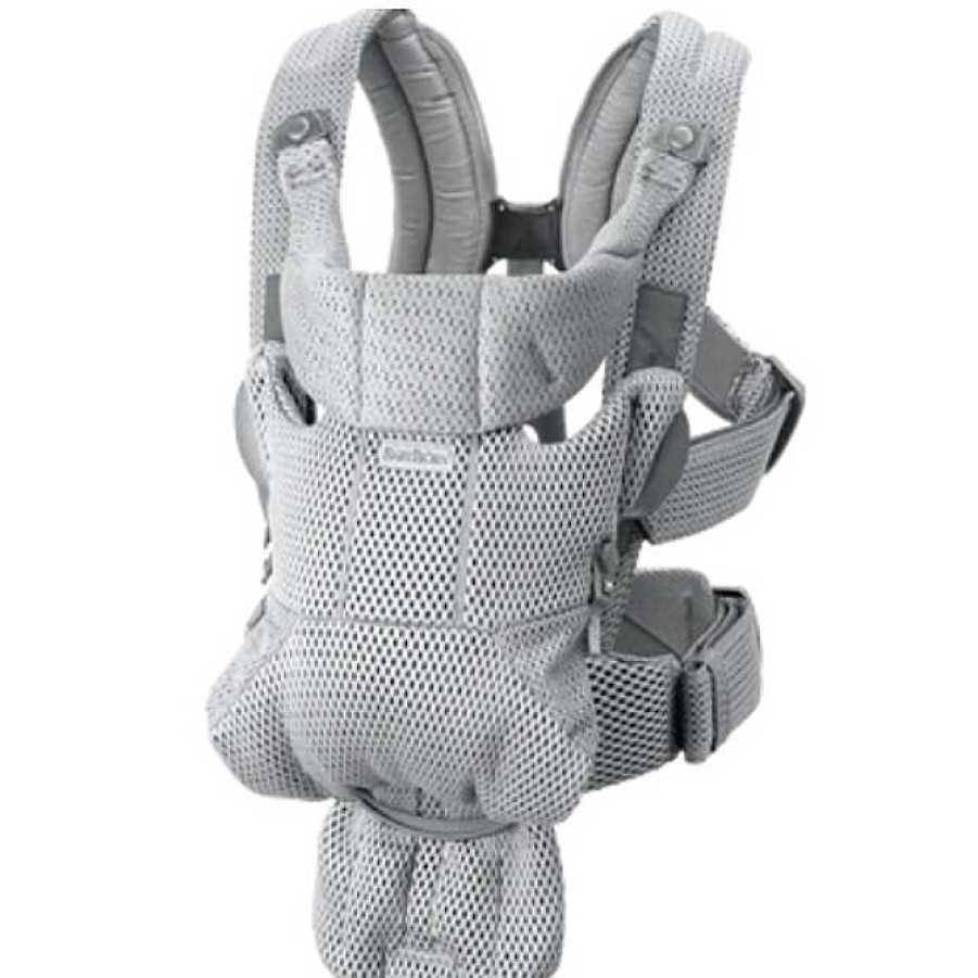 Gear rsC.DE SANTIS | Baby Carrier Free - Airy Mesh, Grey