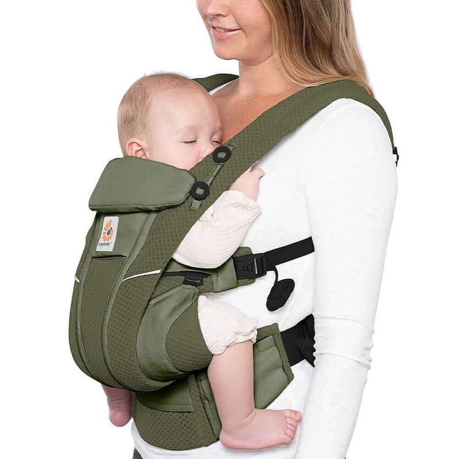 Gear obERGOBABY | Omni Breeze Baby Carrier - Olive Green