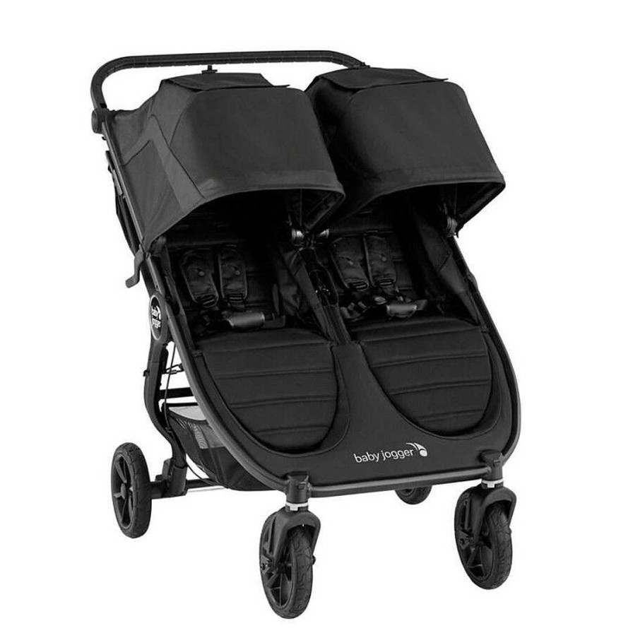 Strollers opBRANDS IN MOTION | City Mini Gt2 Double Stroller - Jet Black