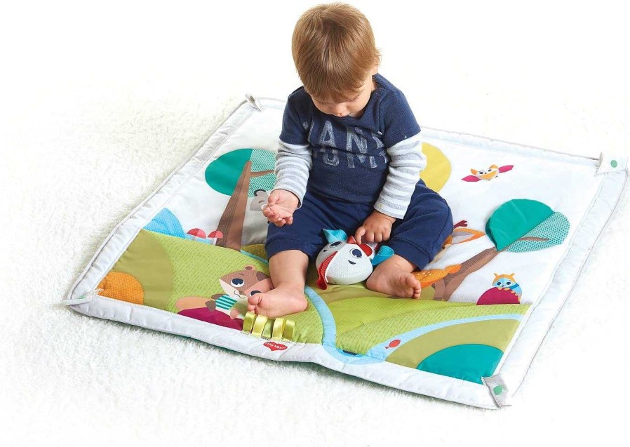 Gear opKIDCO | Play N Go Pod - Midnight & Tiny Love Deluxe Gymini Playmat - Into The Forest Bundle