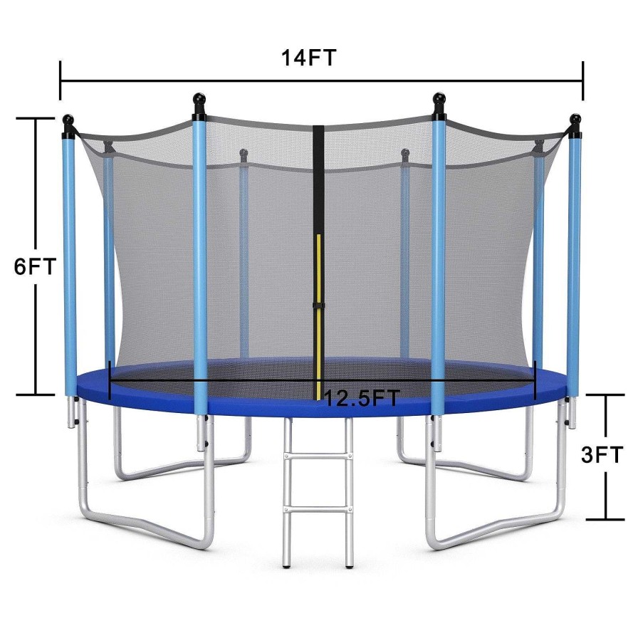 Gear dsvCOSTWAY | 14 Foot Recreational Trampoline With Safety Net