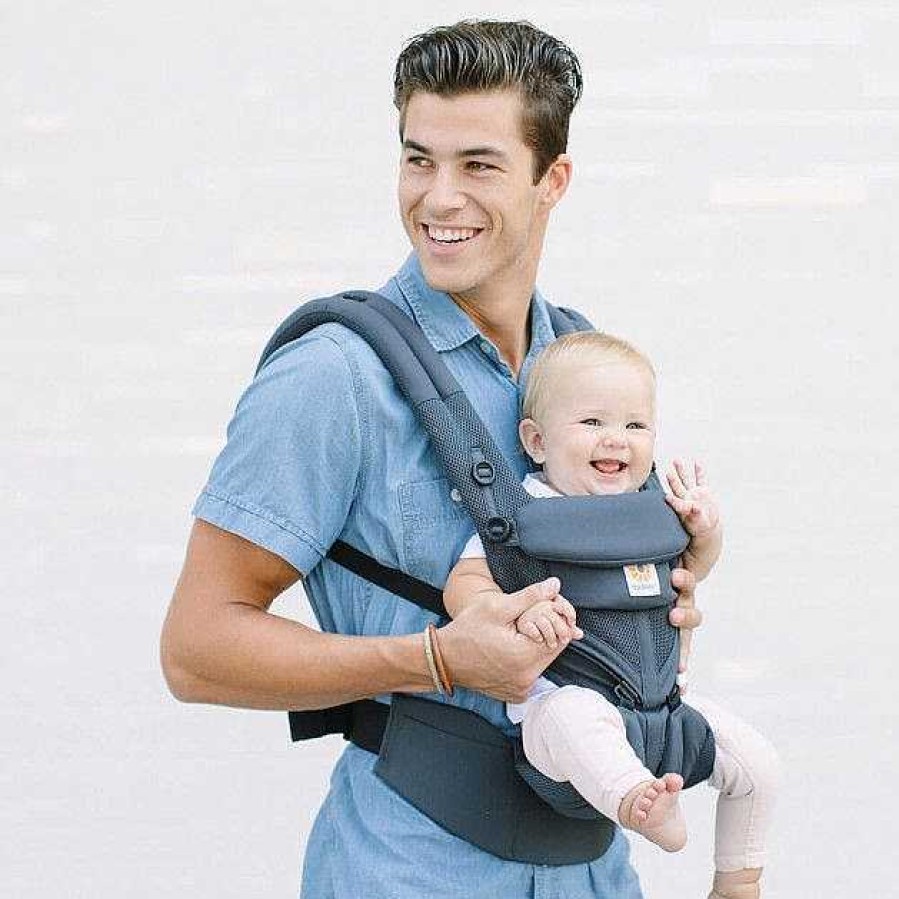 Gear obERGOBABY | Omni 360 Baby Carrier Mesh - Charcoal Grey