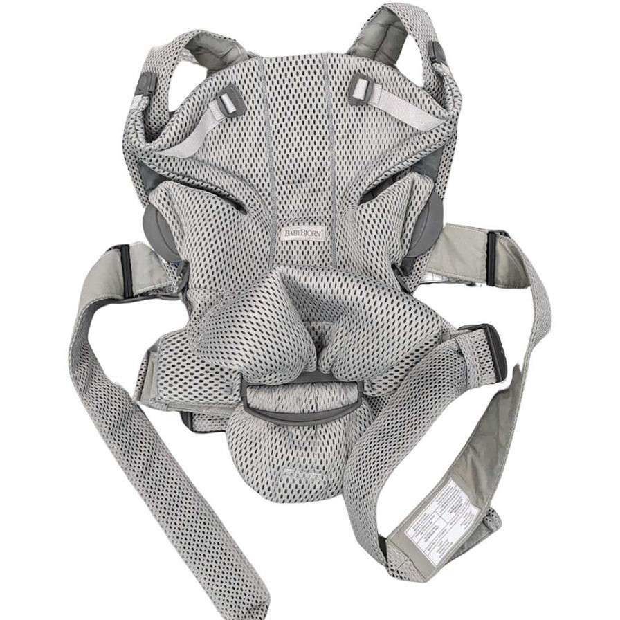 Gear rsC.DE SANTIS | Baby Carrier Free - Airy Mesh, Grey