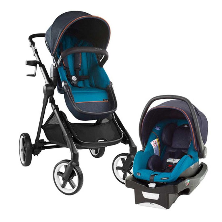 Strollers obGOODBABY CANADA | Gold Pivot Xpand Travel System Litemax - Sapphire