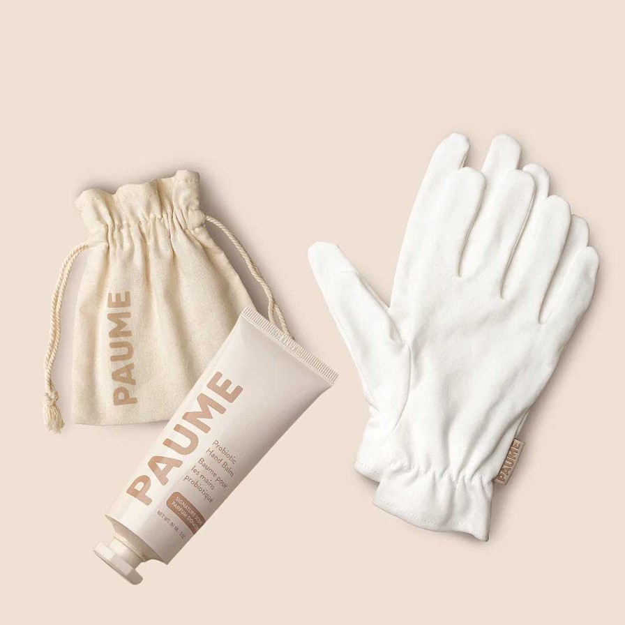 Nursery opPAUME | Hydrate Overnight Restoration Bundle (Gloves And Hand Balm)