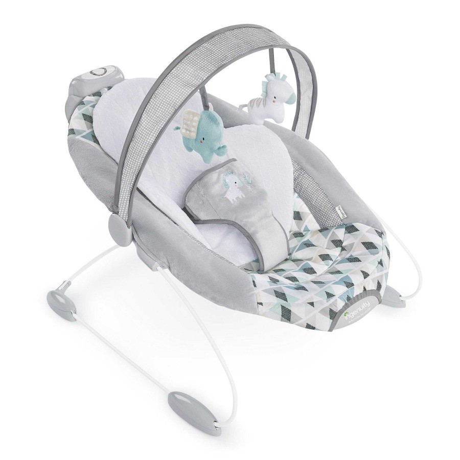 Gear lqINDIGO | Chadwick Smartbounce Automatic Bouncer - Grey