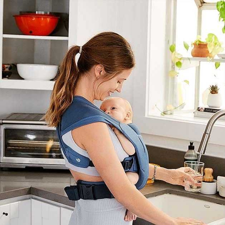 Gear obERGOBABY | Embrace Mesh Newborn Carrier - Blue