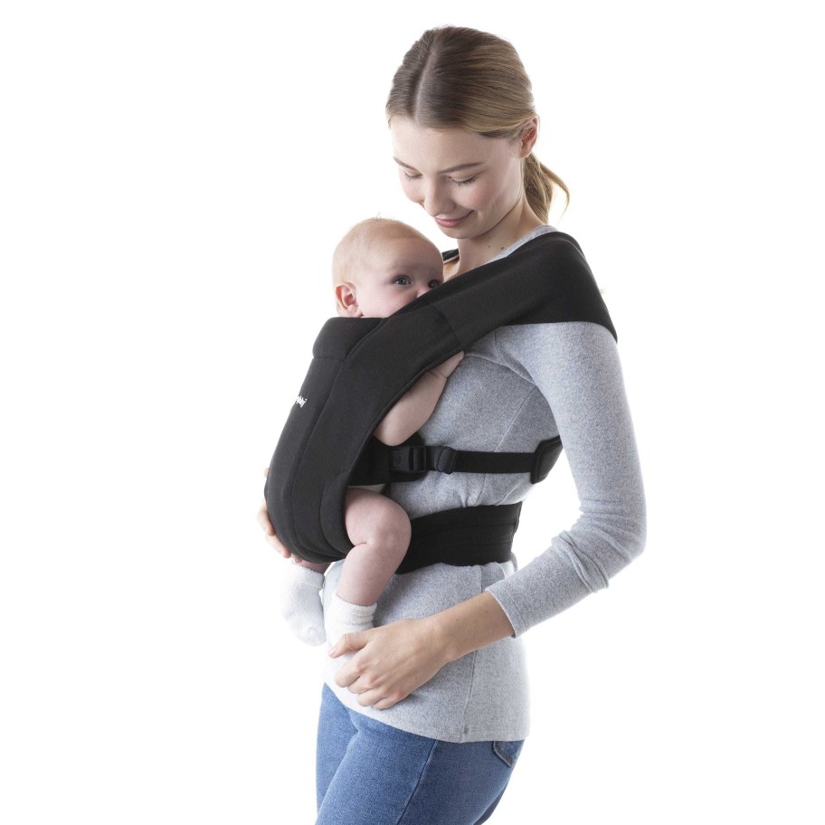 Gear lqINDIGO | Embrace Three Position Baby Carrier - Solid Black