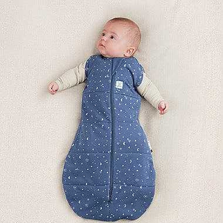 Nursery lqINDIGO | Cocoon Swaddle Bag Night Sky 1.0 Tog - Blue