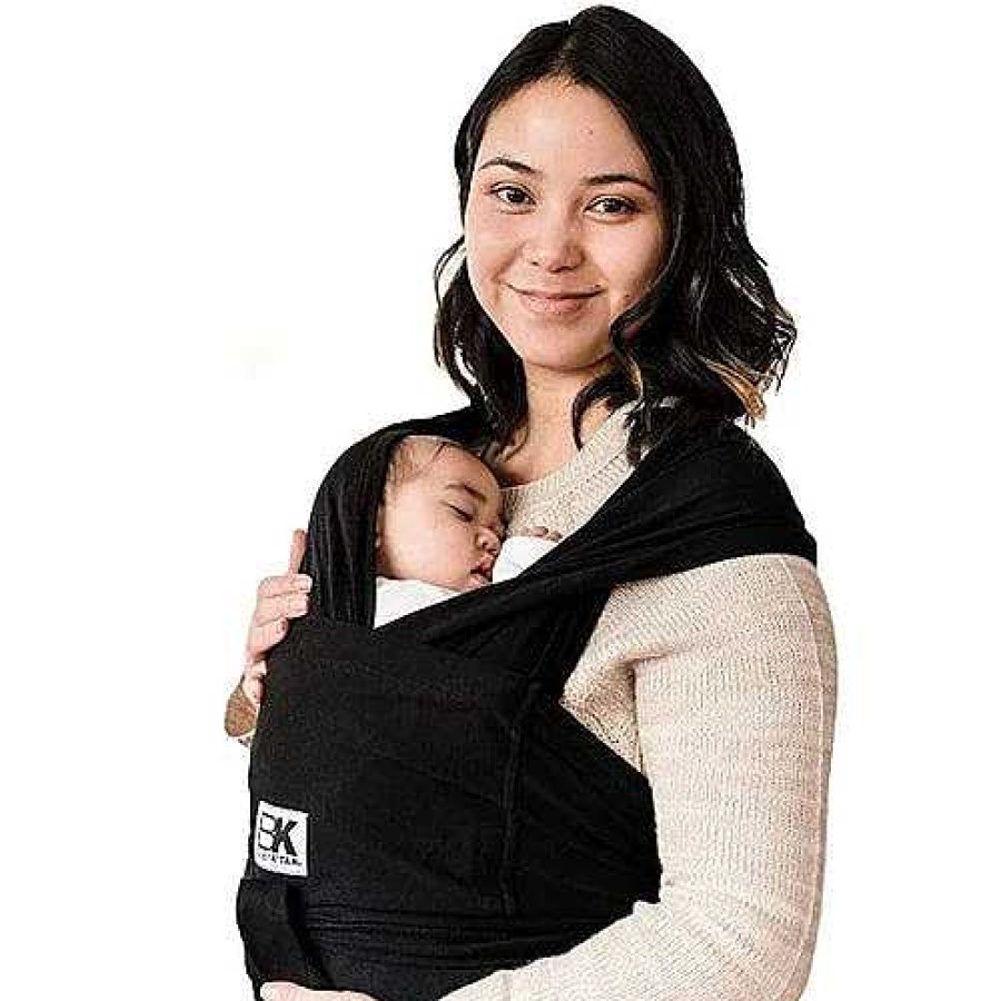 Gear rsN.KINRYS | Original Baby Wrap Carrier - Black (Size Small)