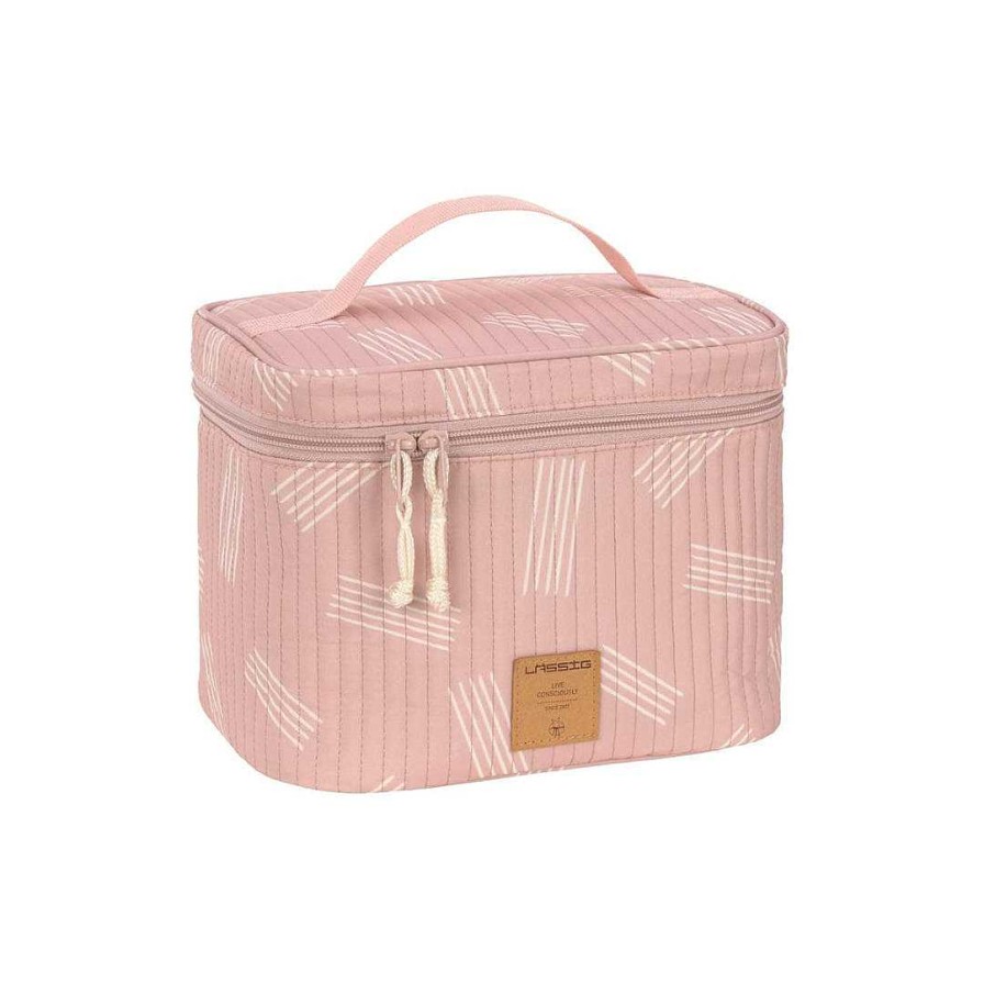 Gear opKIDZ DISTRICT | Nursery Caddy To Go Soft Stripes Rose