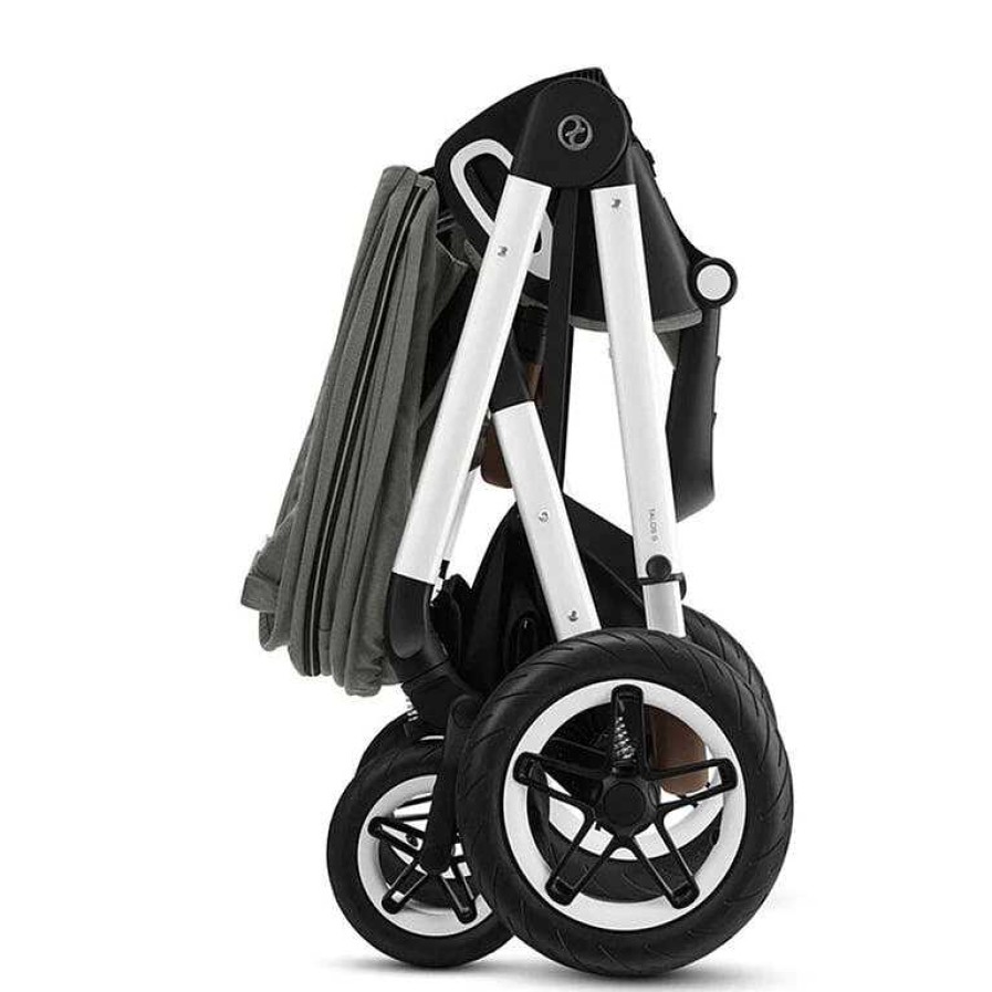 Strollers opCOLUMBUSTP | Talos S Lux Stroller + Aton 2 Sensorsafe Car Seat Travel System - Grey