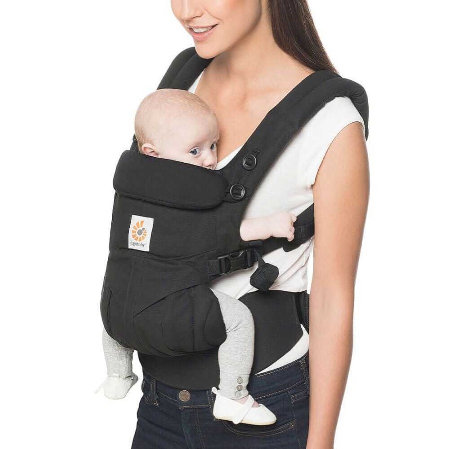 Gear obERGOBABY | Omni 360 Cotton Baby Carrier - Pure Black