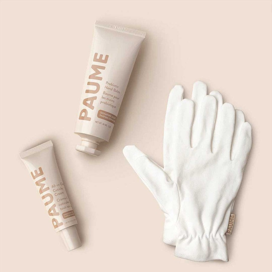 Nursery opPAUME | Hydrate Trio (Cuticle Cream, Hand Balm, Gloves)