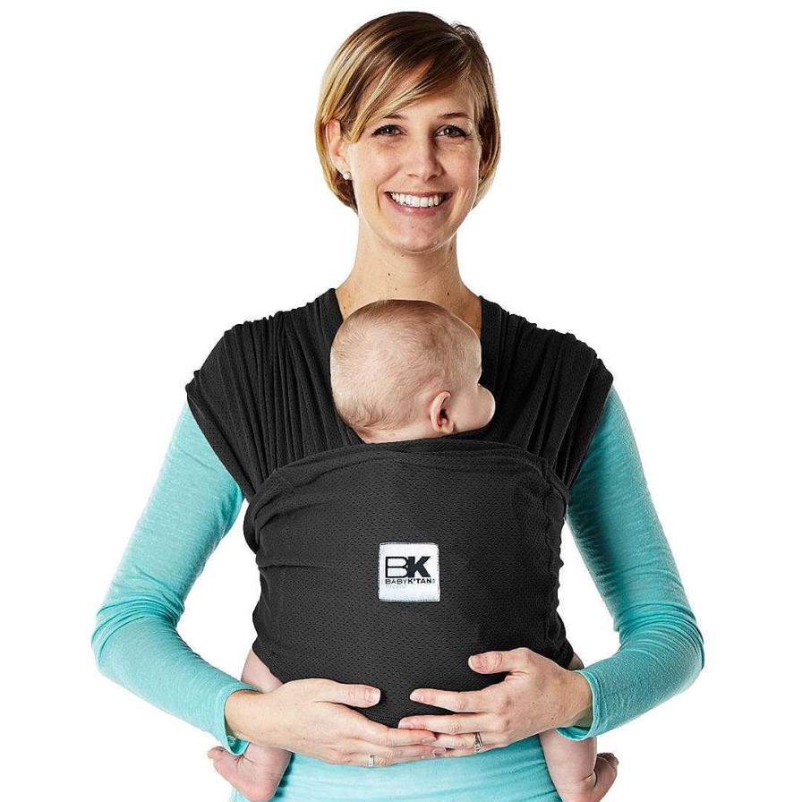 Gear rsM.KIMURA | Pre-Wrapped Ready To Wear Baby Carrier Breeze - Black, Medium