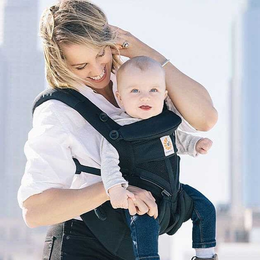 Gear obERGOBABY | Omni 360 Mesh Baby Carrier - Onyx Black