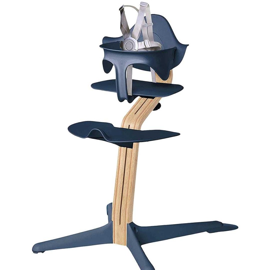 Gear rsP.MCADAM | Nomi High Chair - White Oak/Navy