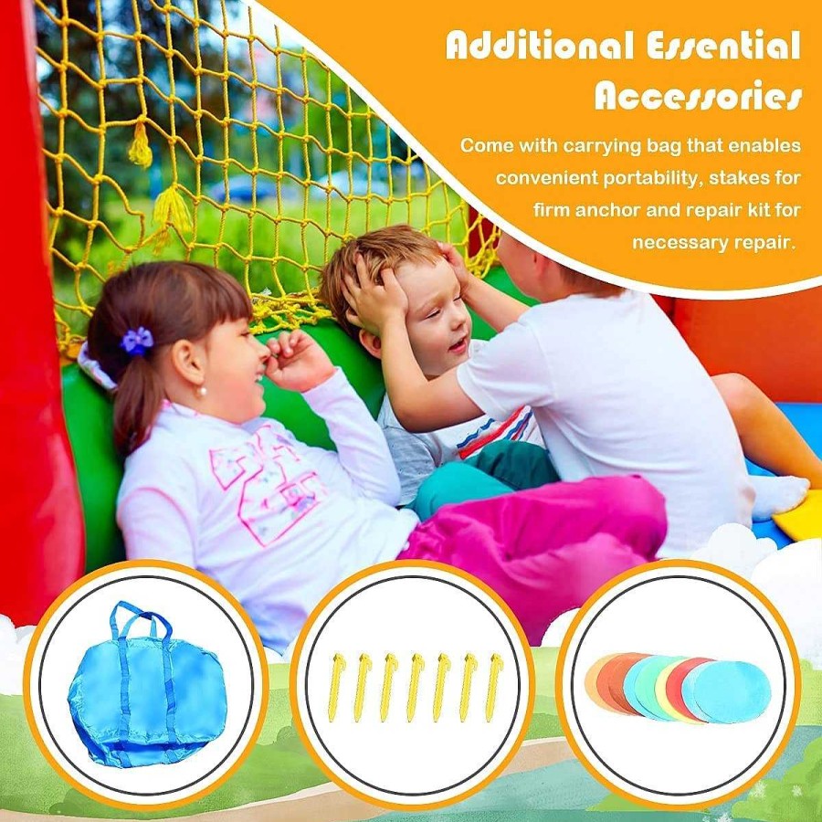 Gear dsvCOSTWAY | Outdoor Indoor Inflatable Kids Bounce House With 480W Air Blower