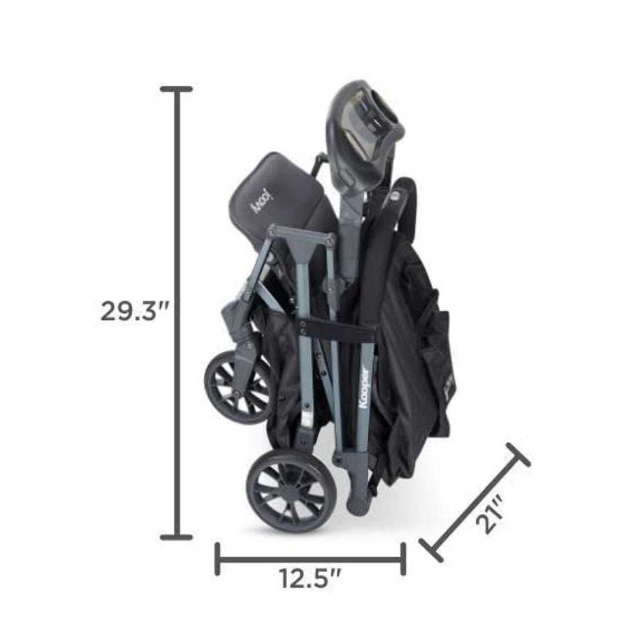 Strollers opJOOVY | Kooper Stroller - Forged Iron