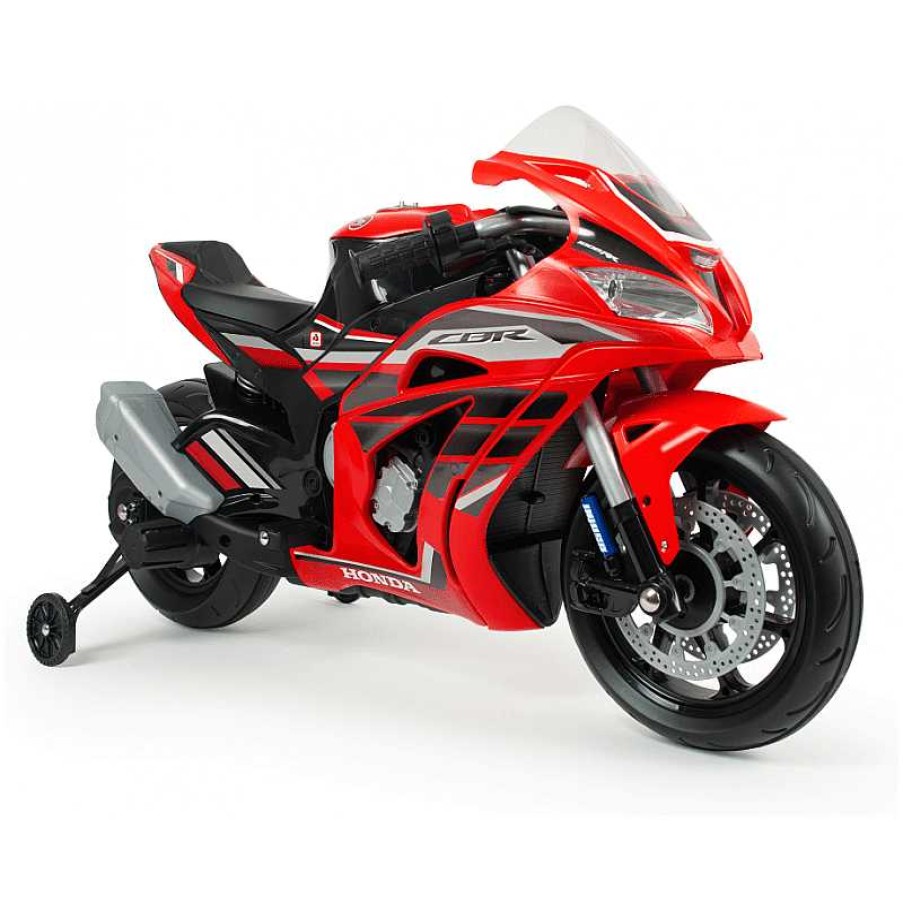 Gear cdsvKidsVIP | Injusa Honda Cbr Sport Edition 12V Motorcycle W/ Removable, Rear Stabilizing Wheels - Red