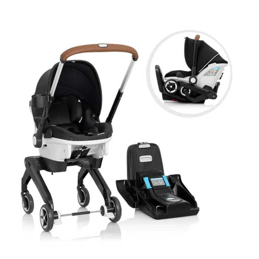 Strollers obGOODBABY CANADA | Gold Shyft Dualride Onyx - Ics Stroller Combo